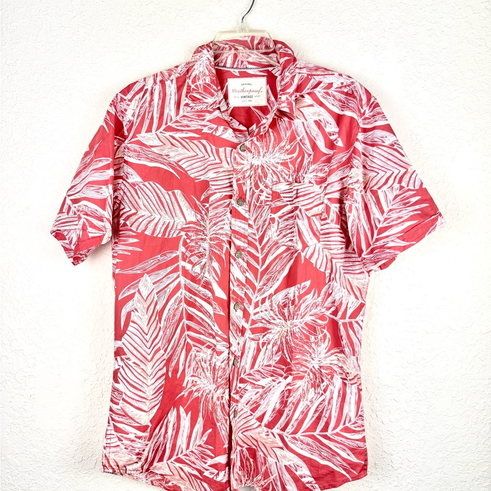 Weatherproof Vintage Tropical Men's Shirt Medium